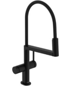 Hansgrohe virtuves izlietnes maisītājs Talis Select M54 PowderSpray, 3jet, matt black