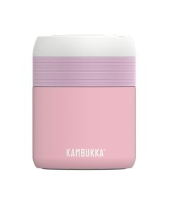 BORA ĒDIENU TERMOSS 600ML, MATĒTS, ROZĀ, NER.TĒR., Kambukka
