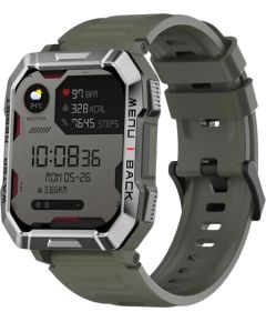 Blackview W60 2.01" HD,900mAh Battery, LED Flashlight & Compass Function, 24-hour SpO2 Detection + Heart Rate Monitoring, Monitor Sleep status, Calls and SMS notification, Green