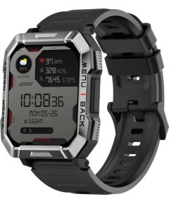 Blackview W60, 2.01inch HD,900mAh Battery, LED Flashlight & Compass Function, 24-hour SpO2 Detection + Heart Rate Monitoring, Monitor Sleep status, Calls and SMS notification, Black
