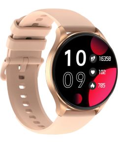 Blackview X20 1.43inch Amoled display 466*466 ATS3085L 128Mb+481KB 380mAh Calls and SMS notification, 100 sports modes 24-hour heart rate detection Gold