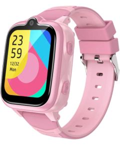 Blackview Z10, Kids Smart Watch, Pink, 1.83 inch IP67 Waterproof GPS Tracker 4G Video Calling, Location tracking, GPS+LBS+WiFi, SIM Card Slot, 4G Nano SIM, 680mAh Battery, Up to 2 Days of Standby, Magnetic Charging, 1GB RAM+8GB ROM, SOS Call button