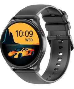 Blackview X20 1.43inch Amoled display 466*466 ATS3085L 128Mb+481KB 380mAh Calls and SMS notification, 100 sports modes 24-hour heart rate detection Black
