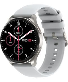 Blackview X20 1.43inch Amoled display 466*466 ATS3085L 128Mb+481KB 380mAh Calls and SMS notification, 100 sports modes 24-hour heart rate detection Silver