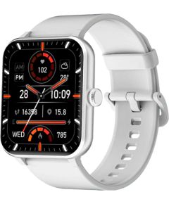 Blackview R50, 1.85-inch TFT HD, 350mAh Battery, 24-hour SpO2 Detection + Heart Rate Monitoring, Calls and SMS notification, Grey