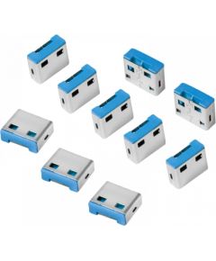 LOGILINK - USB port blocker (10x locks)