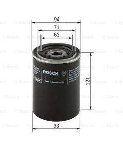 Bosch Eļļas filtrs 0 986 452 005