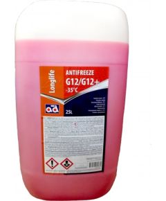 Antifrīzs ANTIFREEZE AD -35C G12/G12+ RED 20L
