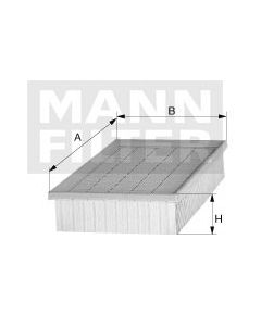 Mann-filter Gaisa filtrs C 36 007 KIT