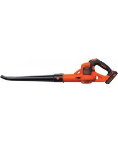 Black&decker Leaf blower GWC1820PC / 18 V / 2 Ah / Powercommand, Black+Decker