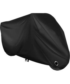 Velo, moto un skūtera pārklājs Springos GA0205, 250x105x125 cm, ūdensnecaurlaidīgs, melns