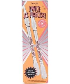 BENEFIT_SET Precisely My Brow R58 Warm Deep Brown kredki do makijażu 2x0.08g