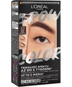 L'OREAL_Brow Color zestaw do koloryzacji brwi 3.0 Dark Brunette