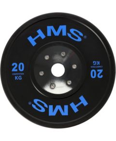 Svaru disks BTBR20 OLYMPIC PLATE BUMPER 20 KG HMS