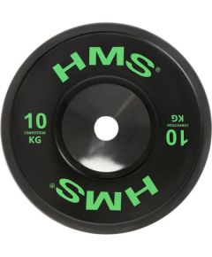 Svaru disks BTBR10 OLYMPIC PLATE BUMPER 10 KG HMS