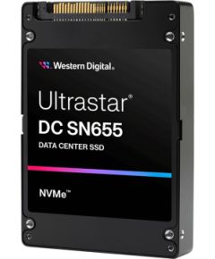 Western Digital Ultrastar DC SN655 U.3 7.68 TB PCI Express 4.0 TLC 3D NAND NVMe