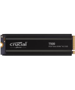 SSD CRUCIAL T500 4TB M.2 PCIe Gen4 NVMe 3D NAND Write speed 6900 MBytes/sec Read speed 7000 MBytes/sec TBW 2400 TB CT4000T500SSD5