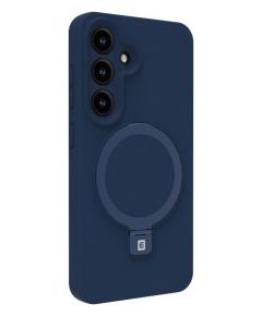 Evelatus Samsung  Galaxy S25 Plus Premium Magnetic with Stand Soft Touch Silicone Case Midnight Blue
