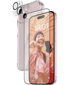 PanzerGlass Bundle 3in1 iPhone 15 6.1" D3O Hardcase + Screen Protector UWF+ Lens 1136+1172+2809