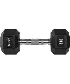 HMS ‎‎Hantel Hex Pro gumowany 1 x 6 kg