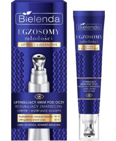 BIELENDA Egzosomy Młodości Liftingujący krem pod oczy, redukujący zmarszczki, cienie i worki pod oczami 15 ml