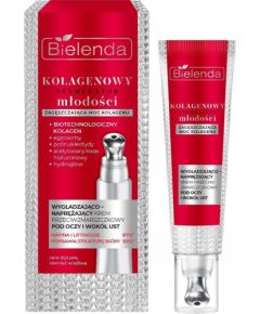 Bielenda BIELENDA Kolagenowy Stymulator Młodości Wygładzająco-naprężający krem przeciwzmarszczkowy pod oczy i wokół ust 15 ml