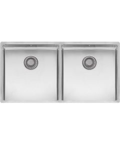 Reginox virtuves izlietne New York 40x40+40x40 (L), dubultā, 860x440 mm