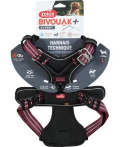 ZOLUX Szelki dla psa BIVOUAK L czerwone