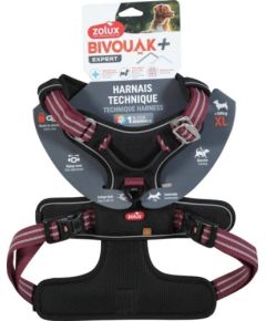 ZOLUX Szelki dla psa BIVOUAK XL czerwone