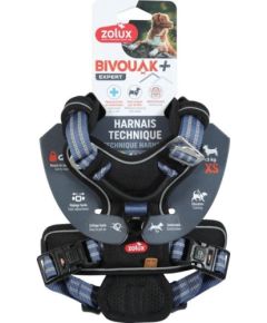 ZOLUX Szelki dla psa BIVOUAK XS niebieskie