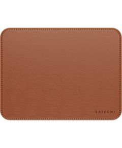 SATECHI Vegan-Leather Premium Mouse Pad (Brown)