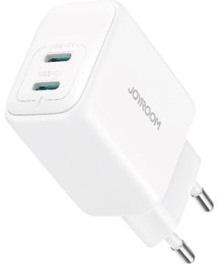 Joyroom JR-TCF12 tīkla lādētājs 2x USB-C 20W PD | QC 3.0 - balts