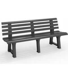 Bica Dārza sols Olimpia 150x53x77cm pelēks