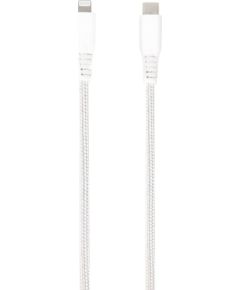 Vivanco cable USB-C - Lightning 0.5m, white (62227)