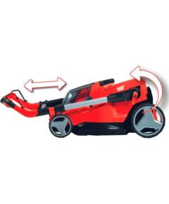 Einhell Professional cordless lawnmower RASARRO 36/40, 36Volt (2x18V) (red/black, 2x Li-ion battery 4.0Ah) Газонокосилки