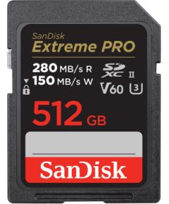 SanDisk SDSDXEP-512G-GN4IN memory card 512 GB SDXC UHS-II Class 10