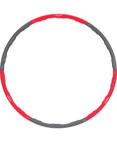Fitness Hula Hoop AVENTO 42HF 100cm 1,2kg Pink/Grey