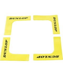 Уголки для теннисного корта DUNLOP 8шт желтые