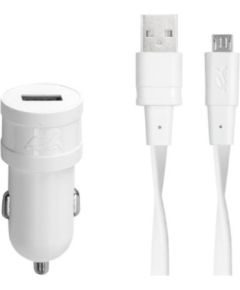 MOBILE CHARGER CAR USB 1PORT/WHITE VA4211 W00 RIVACASE