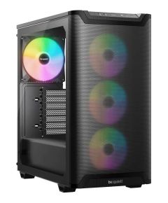 Be Quiet! Case BE QUIET PURE BASE 501 LX MidiTower Case product features Transparent panel Not included ATX MicroATX MiniITX Colour Black BGW78