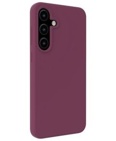 Evelatus Samsung  Galaxy S25 Premium Magnetic Soft Touch Silicone Case Maroon