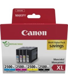 Canon PGI-2500XL (9254B010) Ink Cartridge Multipack, C/M/Y/BK