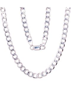 Sudraba ķēdīte Kartjē 4.5 mm #2400065, Sudrabs 925°, garums: 70 cm, 16.4 gr.