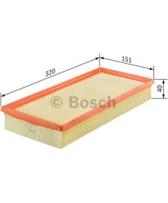 Bosch Gaisa filtrs 1 457 433 317