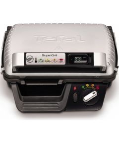 TEFAL GC451 grills Supergrill ar taimeri, 2000W, 600cm2