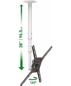 Barkan 3500.W 29"-65" LED TV, 3 lankstų, lubinis, baltas