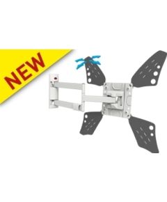 Barkan 3400LW.W 65" lygiam/lenktam TV, 4 lankstų, sieninis, baltas