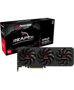 Power Color Graphics card. PowerColor Reaper RX9070 XT 16G-A