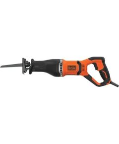 Piła szablasta Black&Decker Black+Decker BES301K-QS reciprocating saw, saber saw (orange/black, 750 watts, in case)