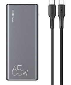 Usams PB59 Fast Charge Powerbank 65W 2xQC3.0+PD Переносная зарядная батарея  30 000mAh